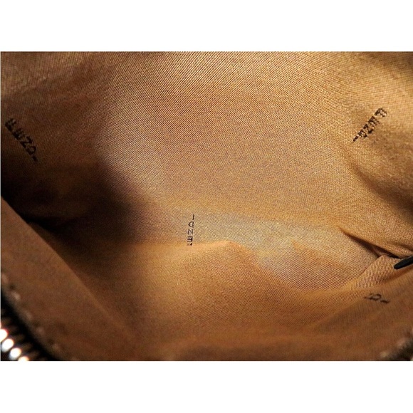 Fendi Black Patent Leather Shoulder Bag with Gold Chain - Picture 13 of 16